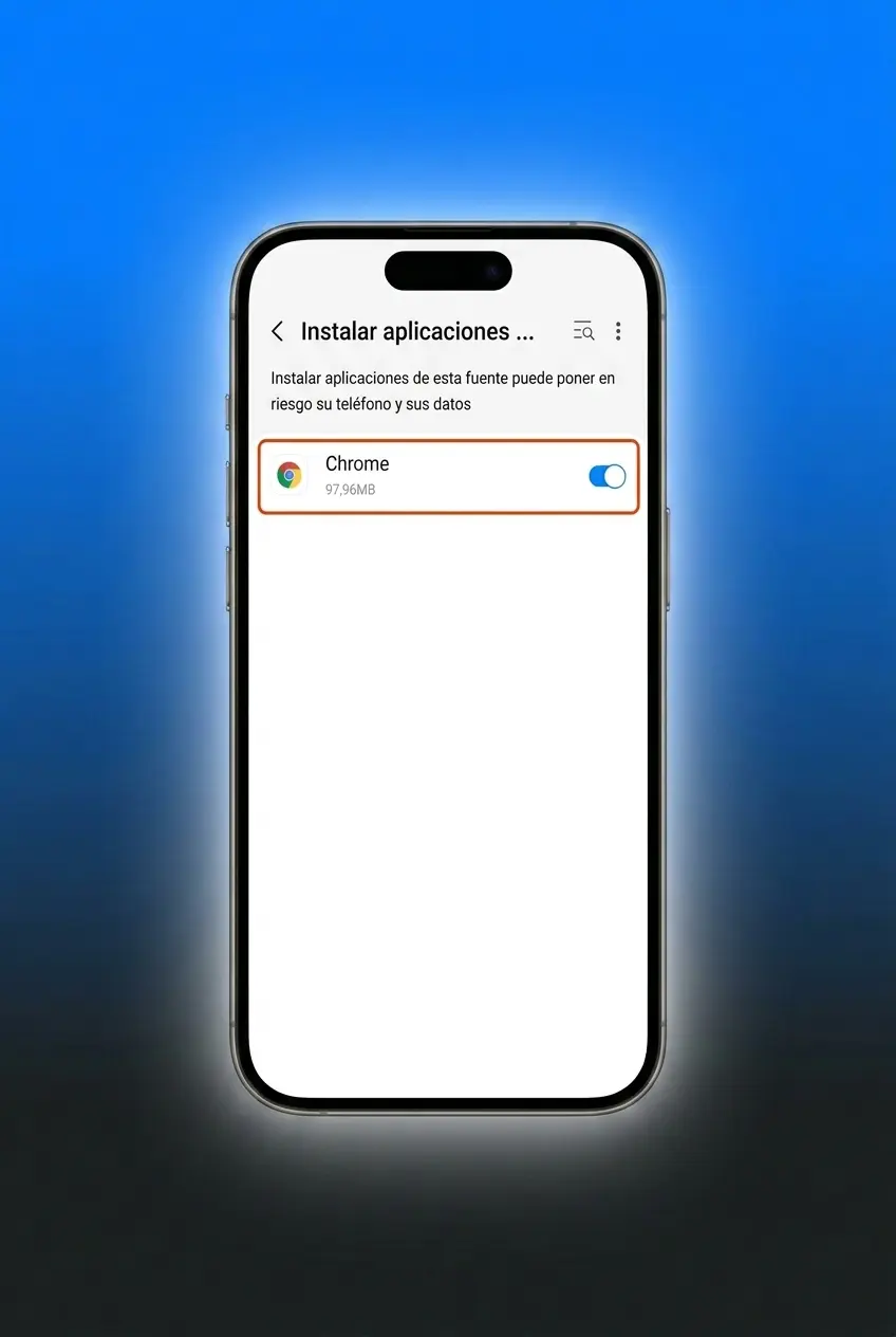 Pasos para descargar e instalar el APK de 1win en Android desde fuentes desconocidas