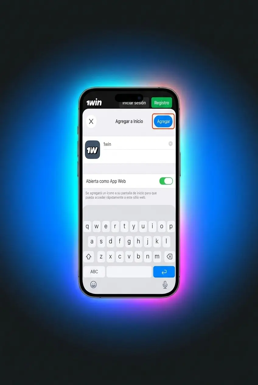 Descarga e instalación de la app 1win en iOS desde la App Store en iPhone e iPad con iOS 12.0 o superior