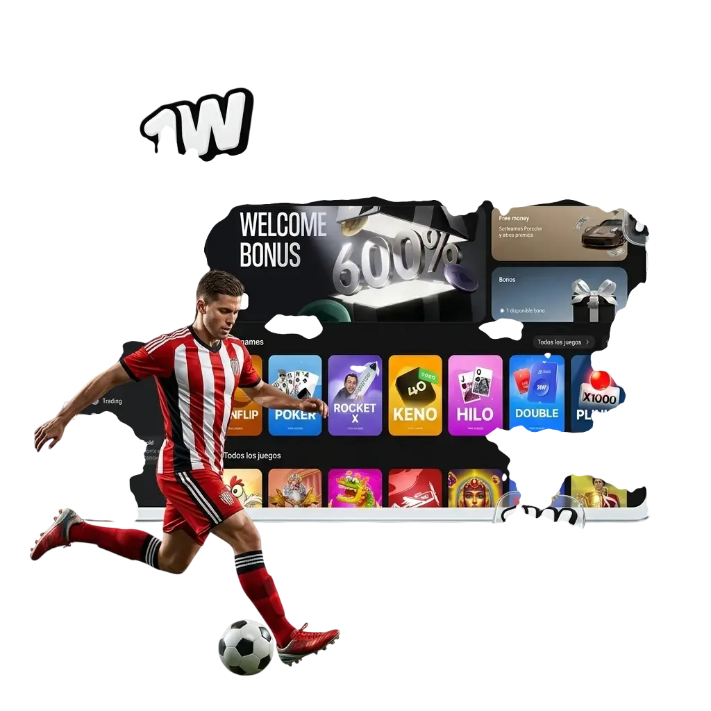 Apuestas de fútbol en 1win Colombia con cuotas competitivas en Liga BetPlay, Champions League y Copa Libertadores