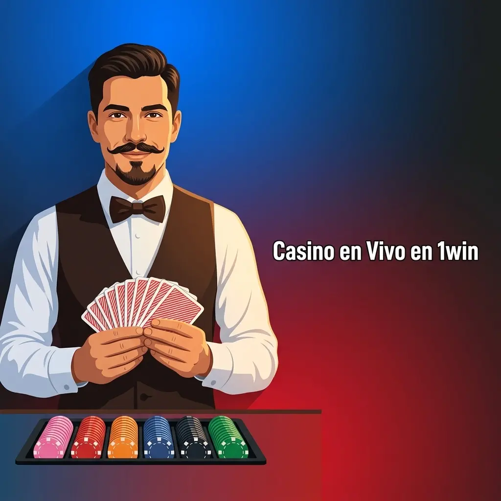 Jugadores colombianos disfrutando casino en vivo 1win con crupieres reales en ruleta y blackjack HD