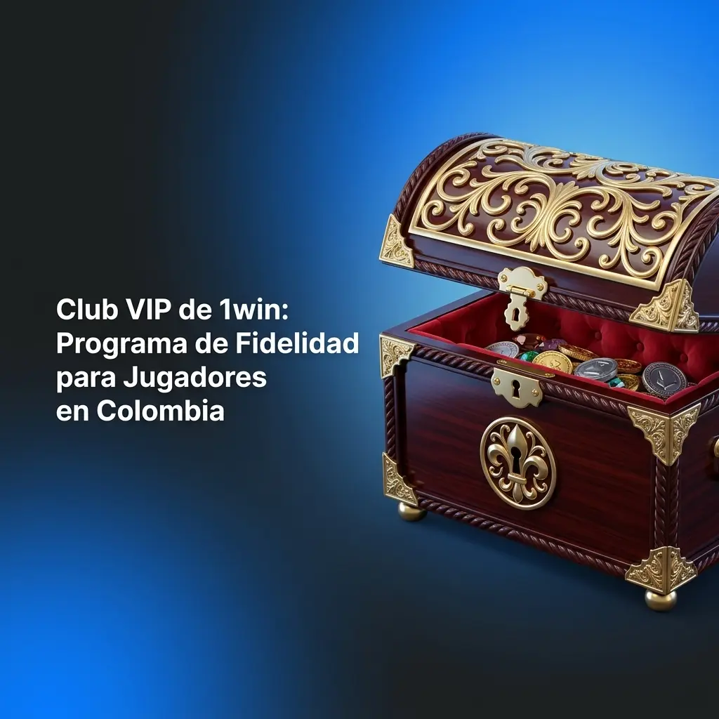 Programa Club VIP 1win Colombia con niveles Bronce, Plata, Oro, Platino y Diamante para jugadores fieles