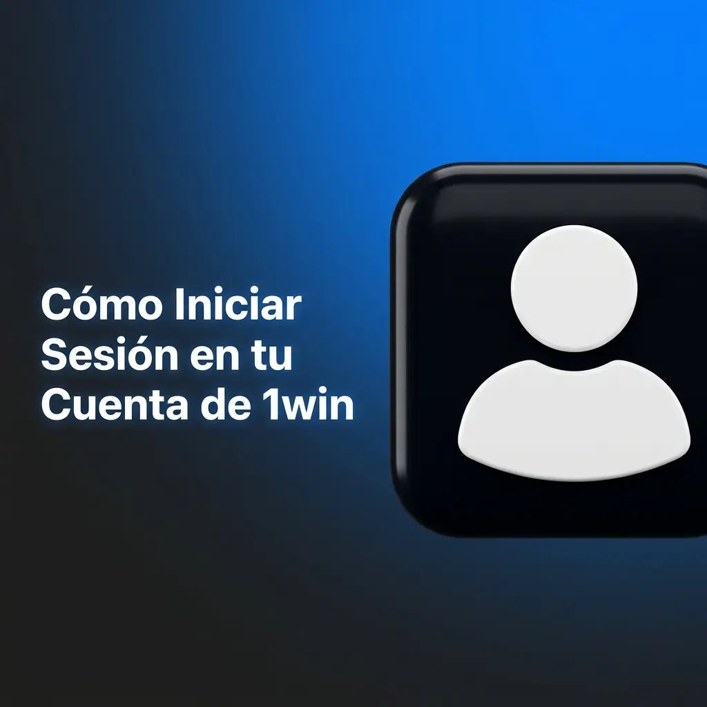 Pantalla de inicio de sesión en 1win con campos de correo, contraseña y autenticación en dos pasos