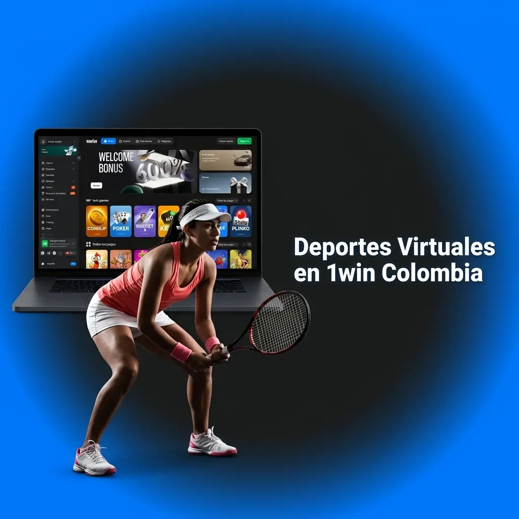 Deportes virtuales en 1win Colombia: fútbol, baloncesto, tenis y carreras disponibles 24/7 con algoritmos certificados