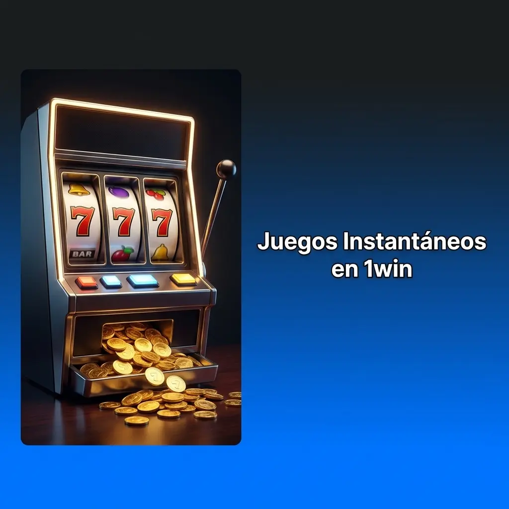 Selección de juegos instantáneos en 1win como Aviator, Lucky Jet, Plinko y Mines con apuestas rápidas y mecánicas simples