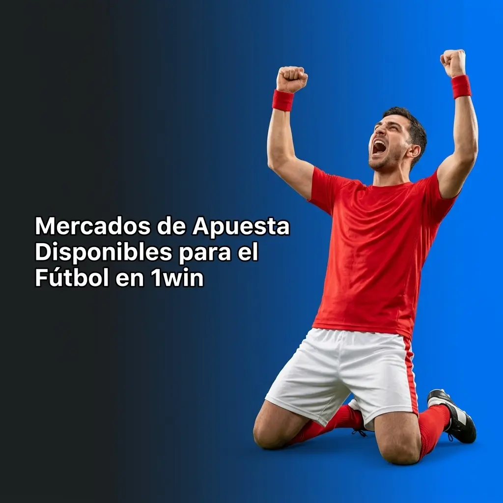 Mercados de apuesta en fútbol disponibles en 1win: resultado, goles, hándicap y más para apostadores colombianos