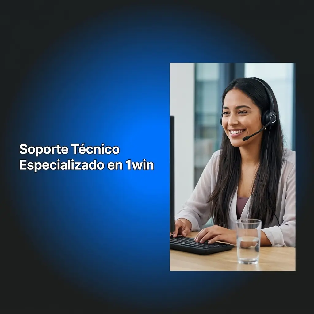 Equipo de soporte técnico especializado de 1win resolviendo problemas de acceso, transacciones y errores del sistema